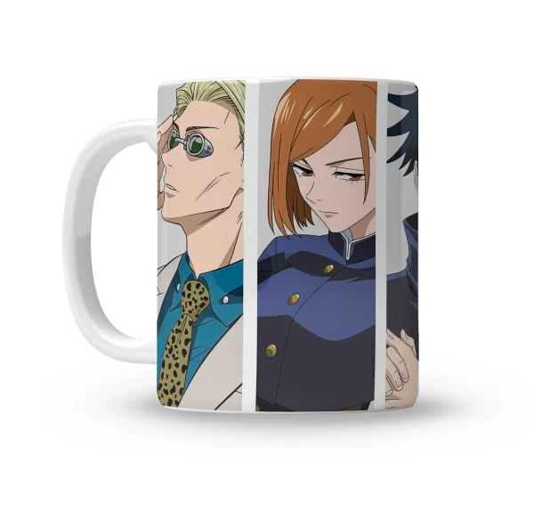 Caneca Jujutsu Kaisen Turma