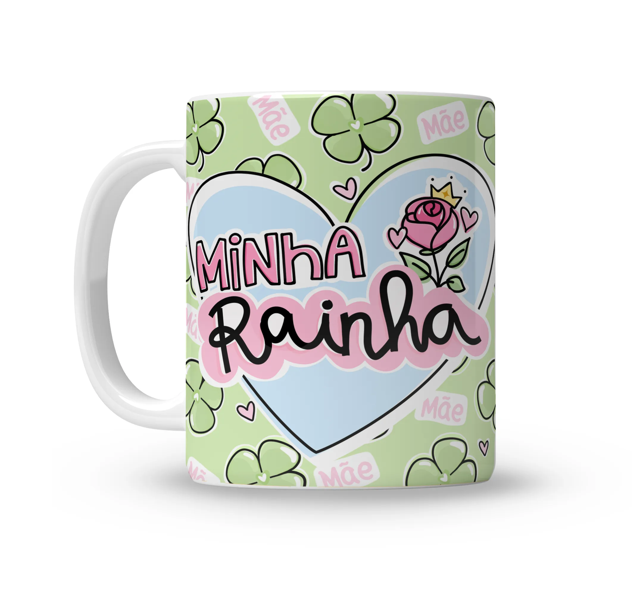 Caneca Minha Mãe Minha Rainha