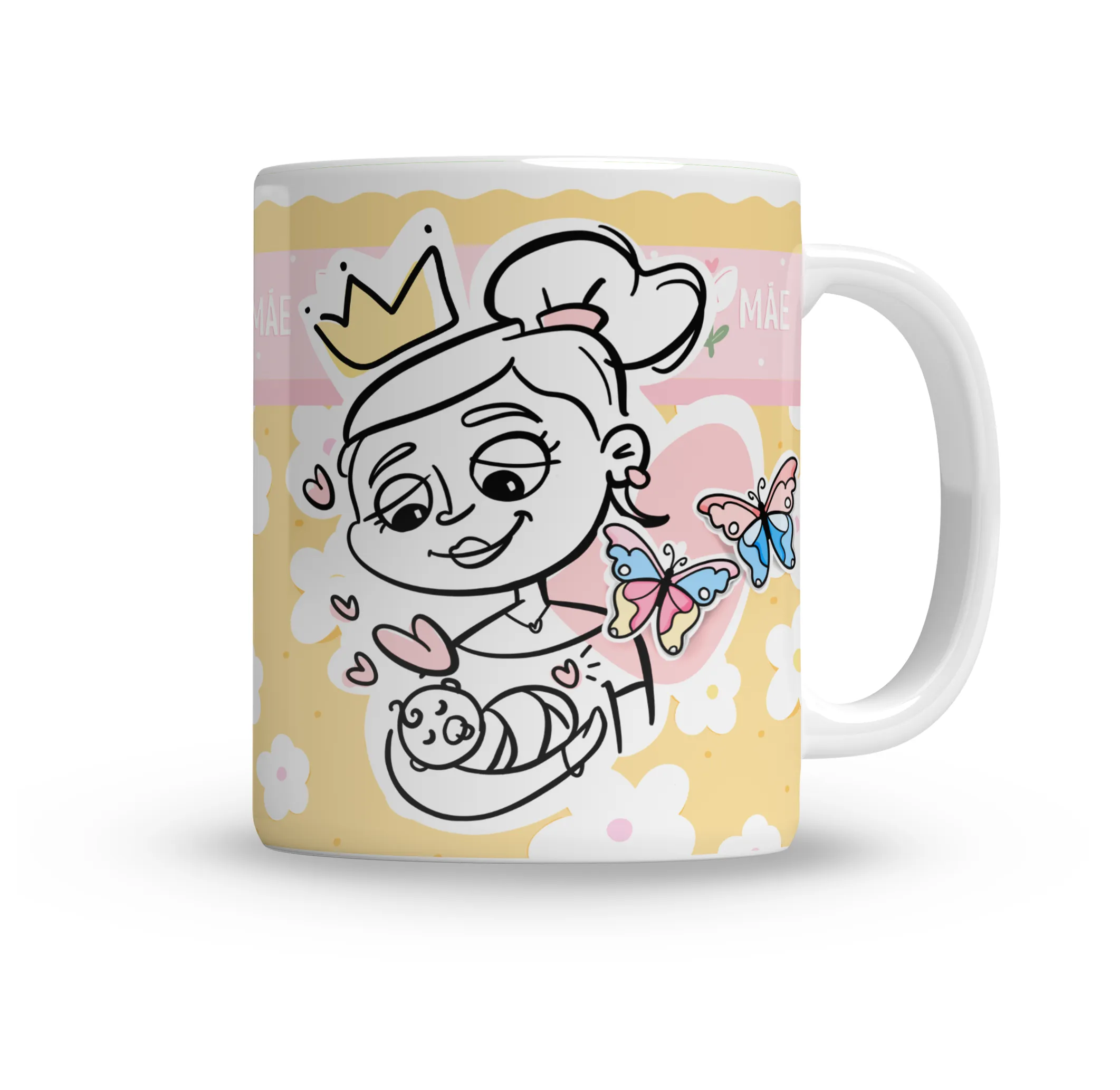 Caneca Ser Mãe é uma bênção de Deus - Imagem 2