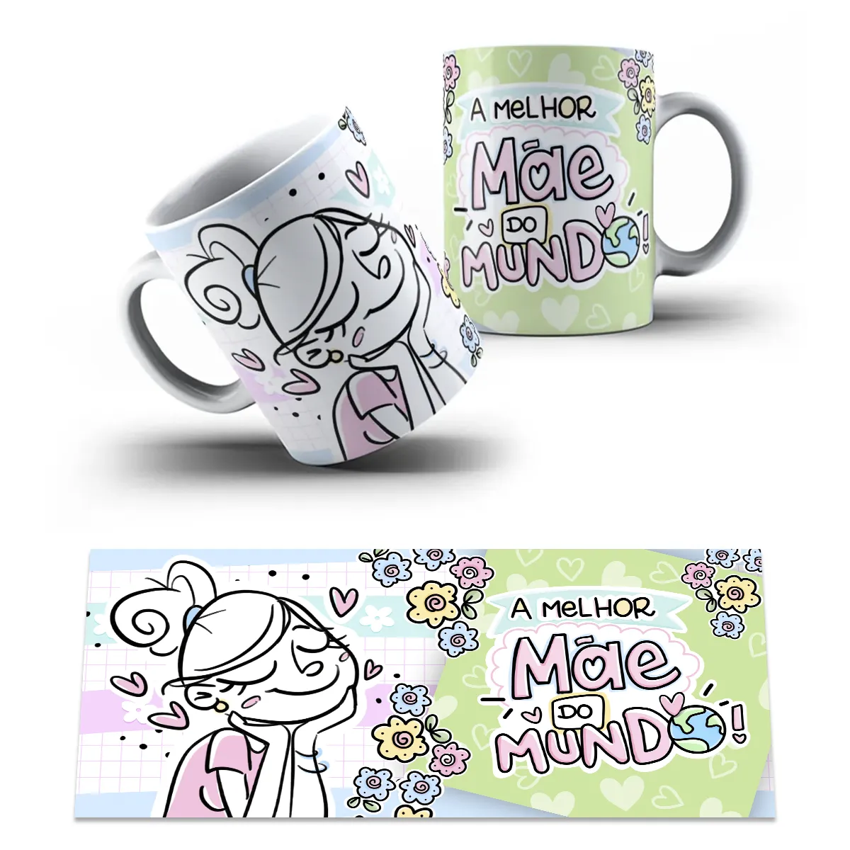 Caneca a Melhor Mãe do Mundo - Imagem 3