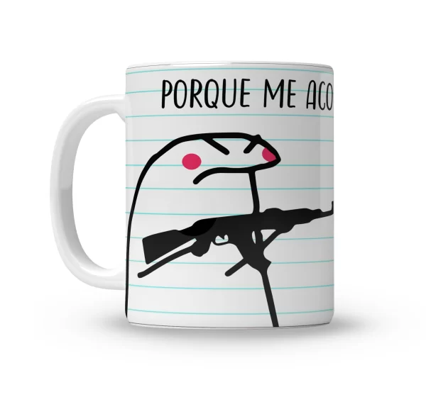 Caneca porque me acordou seu corno